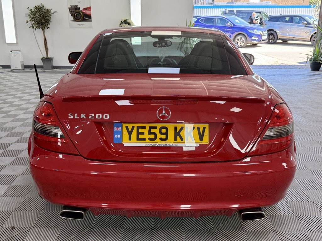 USED 2009 59 MERCEDES-BENZ SLK 1.8 SLK200K Convertible 2dr Petrol Tiptronic Euro 4 (184 ps) 