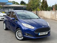 USED 2015 15 FORD FIESTA 1.0T EcoBoost Titanium X Hatchback 5dr Petrol Powershift Euro 6 (100 ps) REVERSE CAM -NAV- HEATED SEATS