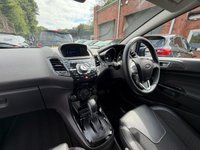 USED 2015 15 FORD FIESTA 1.0T EcoBoost Titanium X Hatchback 5dr Petrol Powershift Euro 6 (100 ps) REVERSE CAM -NAV- HEATED SEATS