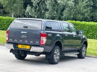 USED 2018 18 FORD RANGER 2.2 TDCi Limited Pickup Double Cab 4dr Diesel Durashift 4WD Euro 5 (150 ps) ** NO VAT **  CANOPY **  BLUETOOTH