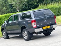 USED 2018 18 FORD RANGER 2.2 TDCi Limited Pickup Double Cab 4dr Diesel Durashift 4WD Euro 5 (150 ps) ** NO VAT **  CANOPY **  BLUETOOTH