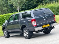 USED 2018 18 FORD RANGER 2.2 TDCi Limited Pickup Double Cab 4dr Diesel Durashift 4WD Euro 5 (150 ps) ** NO VAT **  CANOPY **  BLUETOOTH