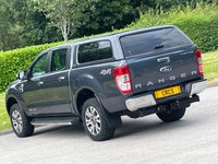 USED 2018 18 FORD RANGER 2.2 TDCi Limited Pickup Double Cab 4dr Diesel Durashift 4WD Euro 5 (150 ps) ** NO VAT **  CANOPY **  BLUETOOTH