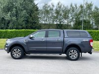 USED 2018 18 FORD RANGER 2.2 TDCi Limited Pickup Double Cab 4dr Diesel Durashift 4WD Euro 5 (150 ps) ** NO VAT **  CANOPY **  BLUETOOTH