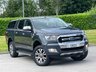 USED 2018 18 FORD RANGER 2.2 TDCi Limited Pickup Double Cab 4dr Diesel Durashift 4WD Euro 5 (150 ps) ** NO VAT **  CANOPY **  BLUETOOTH