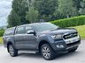 USED 2018 18 FORD RANGER 2.2 TDCi Limited Pickup Double Cab 4dr Diesel Durashift 4WD Euro 5 (150 ps) ** NO VAT **  CANOPY **  BLUETOOTH