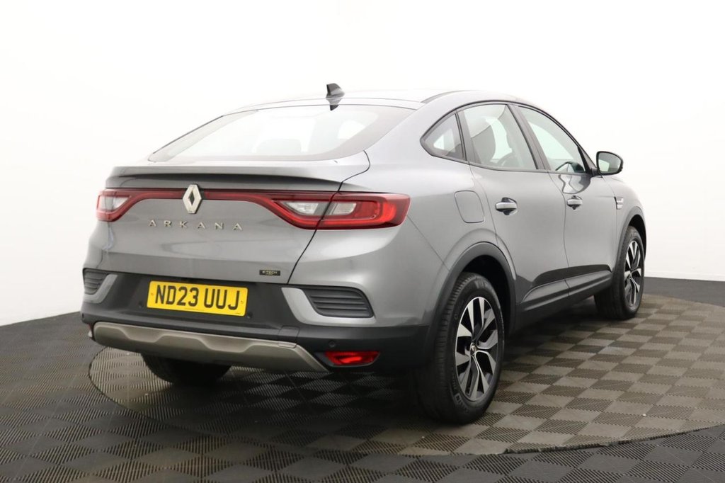 USED 2023 23 RENAULT ARKANA 1.6 E-TECH evolution SUV 5dr Petrol Hybrid Auto 2WD Euro 6 (s/s) (145 ps) Car Play, Rear Camera, Cruise