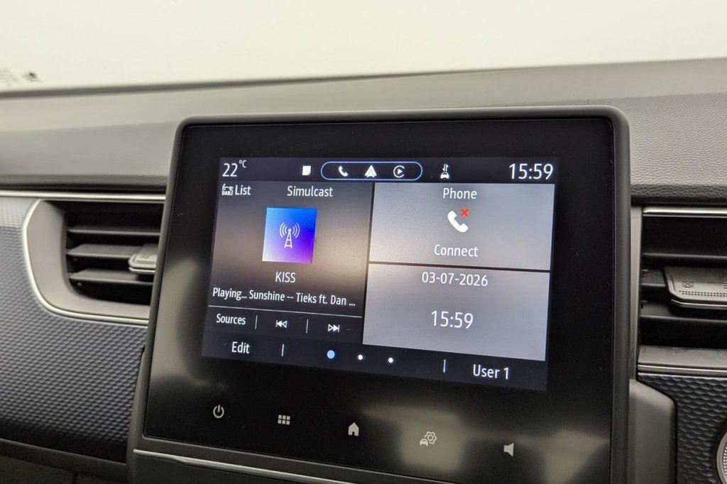 USED 2023 23 RENAULT ARKANA 1.6 E-TECH evolution SUV 5dr Petrol Hybrid Auto 2WD Euro 6 (s/s) (145 ps) Car Play, Rear Camera, Cruise