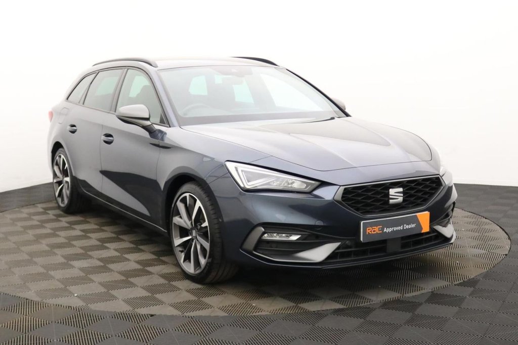 USED 2023 73 SEAT LEON 1.5 TSI EVO FR Sport Estate 5dr Petrol Manual Euro 6 (s/s) (130 ps) Car Play, Sat Nav, Sensors
