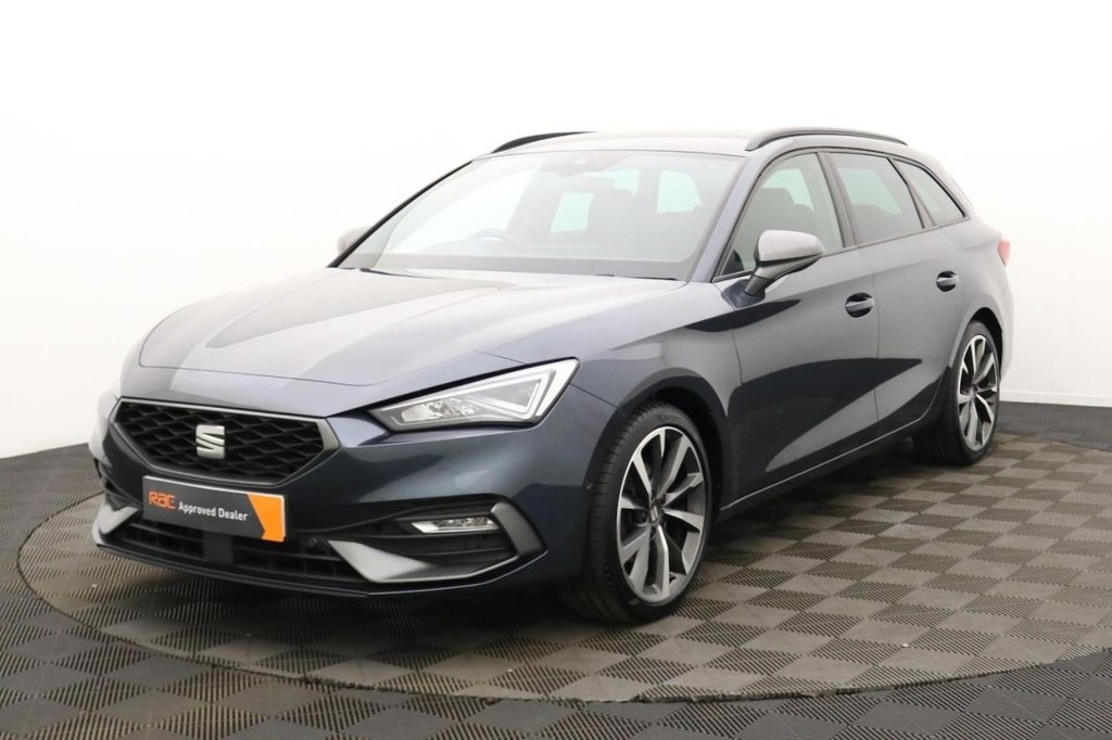 USED 2023 73 SEAT LEON 1.5 TSI EVO FR Sport Estate 5dr Petrol Manual Euro 6 (s/s) (130 ps) Car Play, Sat Nav, Sensors