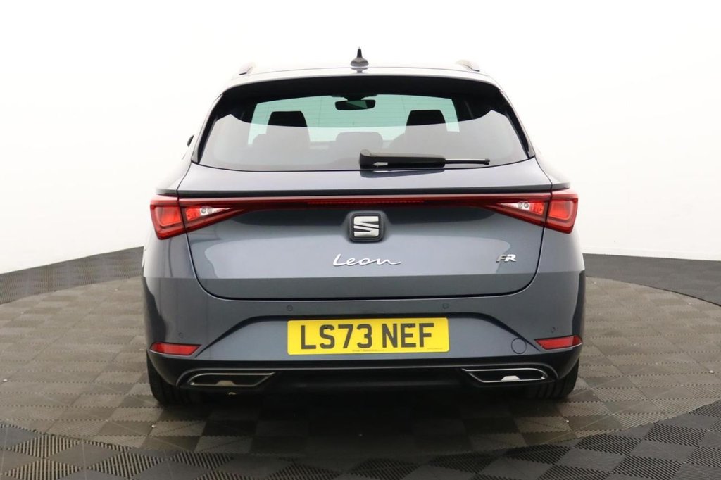 USED 2023 73 SEAT LEON 1.5 TSI EVO FR Sport Estate 5dr Petrol Manual Euro 6 (s/s) (130 ps) Car Play, Sat Nav, Sensors