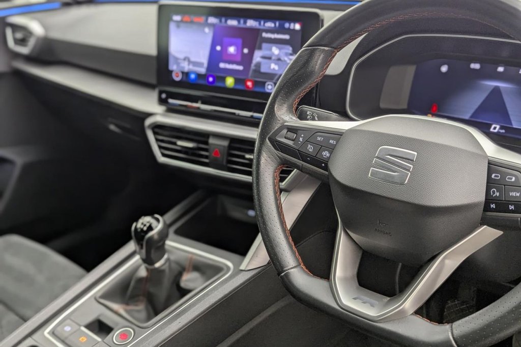 USED 2023 73 SEAT LEON 1.5 TSI EVO FR Sport Estate 5dr Petrol Manual Euro 6 (s/s) (130 ps) Car Play, Sat Nav, Sensors