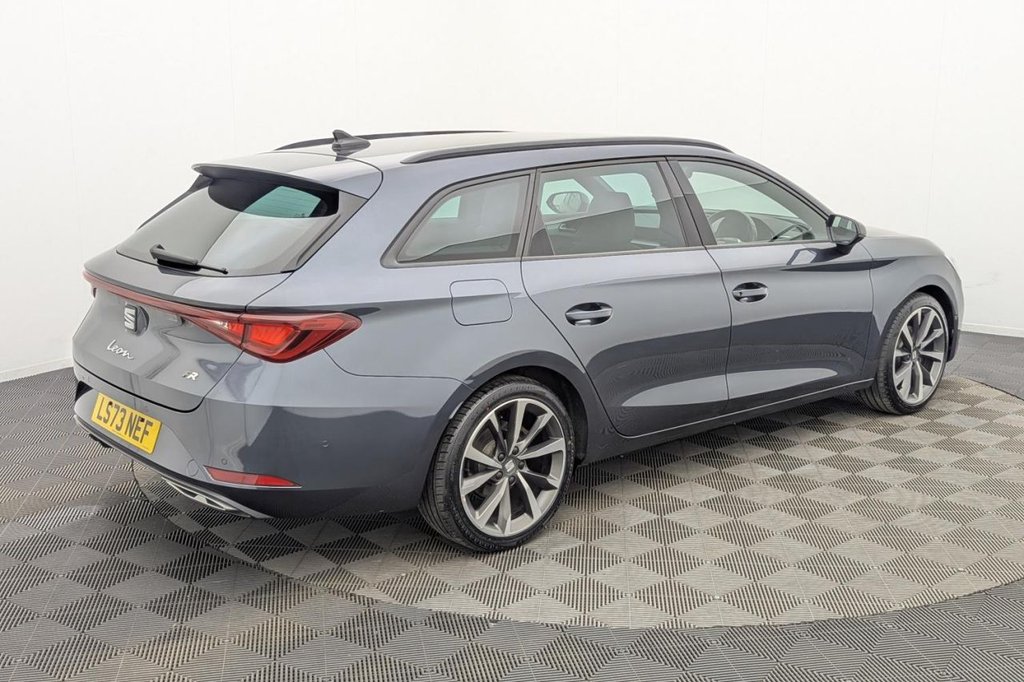 USED 2023 73 SEAT LEON 1.5 TSI EVO FR Sport Estate 5dr Petrol Manual Euro 6 (s/s) (130 ps) Car Play, Sat Nav, Sensors