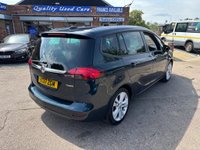 USED 2017 17 VAUXHALL ZAFIRA TOURER 1.4i Turbo SRi Euro 6 5dr S/history, cruise,P/sensors
