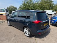 USED 2017 17 VAUXHALL ZAFIRA TOURER 1.4i Turbo SRi Euro 6 5dr S/history, cruise,P/sensors
