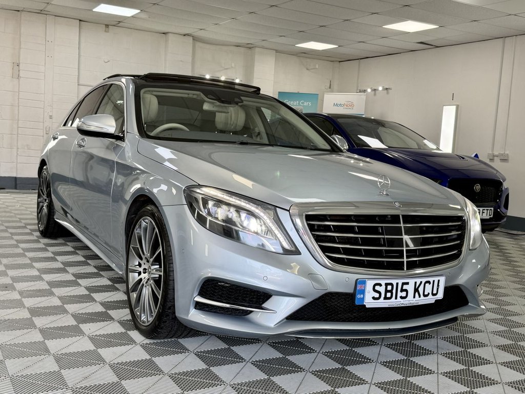 USED 2015 15 MERCEDES-BENZ S CLASS 3.0 S350 V6 BlueTEC AMG Line Saloon 4dr Diesel G-Tronic+ Euro 6 (s/s) (258 ps) 