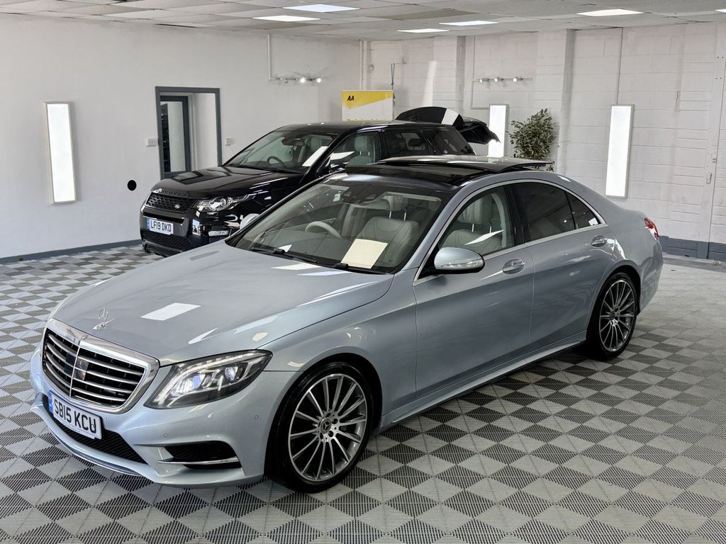 USED 2015 15 MERCEDES-BENZ S CLASS 3.0 S350 V6 BlueTEC AMG Line Saloon 4dr Diesel G-Tronic+ Euro 6 (s/s) (258 ps) 