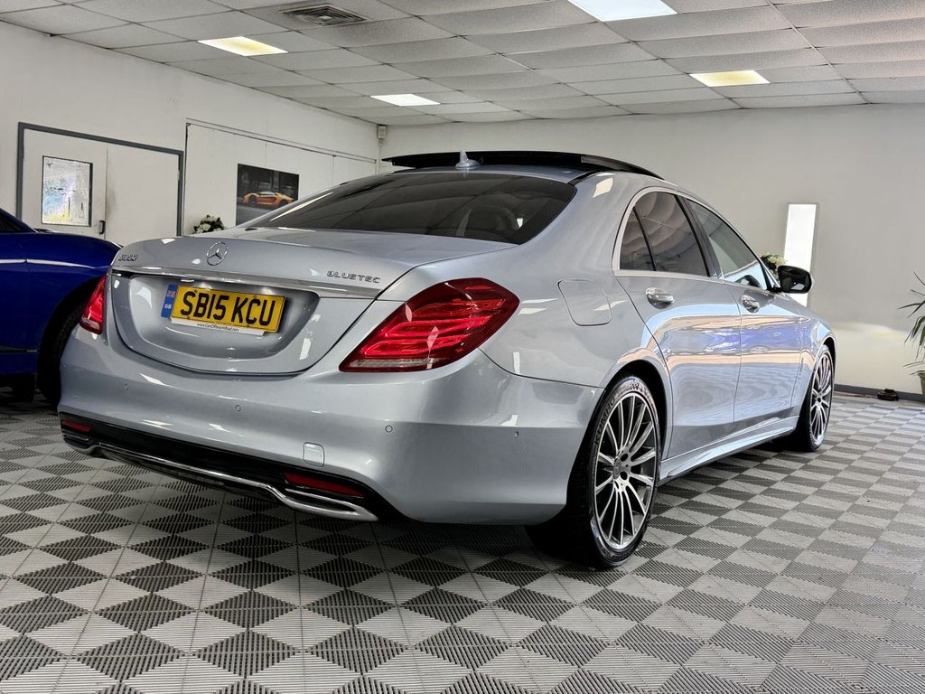 USED 2015 15 MERCEDES-BENZ S CLASS 3.0 S350 V6 BlueTEC AMG Line Saloon 4dr Diesel G-Tronic+ Euro 6 (s/s) (258 ps) 
