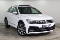 USED 2017 67 VOLKSWAGEN TIGUAN 2.0 TDI R-Line SUV 5dr Diesel DSG Euro 6 (s/s) (150 ps) Paddle Shift Gears, Pan Sun Roof