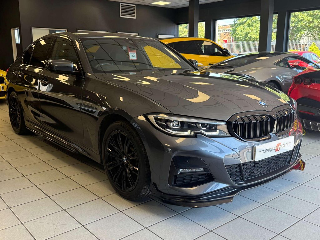 USED 2020 20 BMW 3 SERIES 2.0 330e M Sport Auto 4dr FSH + M PERF KIT + 2 KEYS