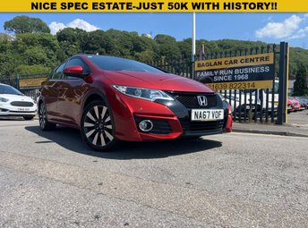 2017 HONDA CIVIC 1.8 i-VTEC SE Plus Tourer 5dr Petrol Manual Euro 6 (s/s) (142 ps) &pound;10995.00
