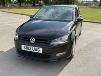 USED 2012 12 VOLKSWAGEN POLO 1.2 Match Hatchback 5dr Petrol Manual Euro 5 (60 ps) 12m MOT INCLUDED, LOW MILEAGE