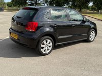 USED 2012 12 VOLKSWAGEN POLO 1.2 Match Hatchback 5dr Petrol Manual Euro 5 (60 ps) 12m MOT INCLUDED, LOW MILEAGE