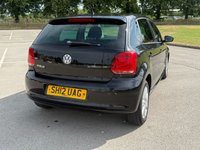 USED 2012 12 VOLKSWAGEN POLO 1.2 Match Hatchback 5dr Petrol Manual Euro 5 (60 ps) 12m MOT INCLUDED, LOW MILEAGE
