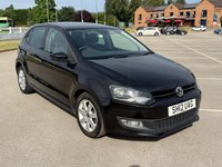USED 2012 12 VOLKSWAGEN POLO 1.2 Match Hatchback 5dr Petrol Manual Euro 5 (60 ps) 12m MOT INCLUDED, LOW MILEAGE