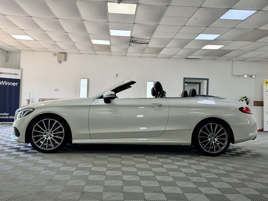 USED 2017 17 MERCEDES-BENZ C CLASS 2.1 C250d AMG Line (Premium Plus) Cabriolet 2dr Diesel G-Tronic+ Euro 6 (s/s) (204 ps) 