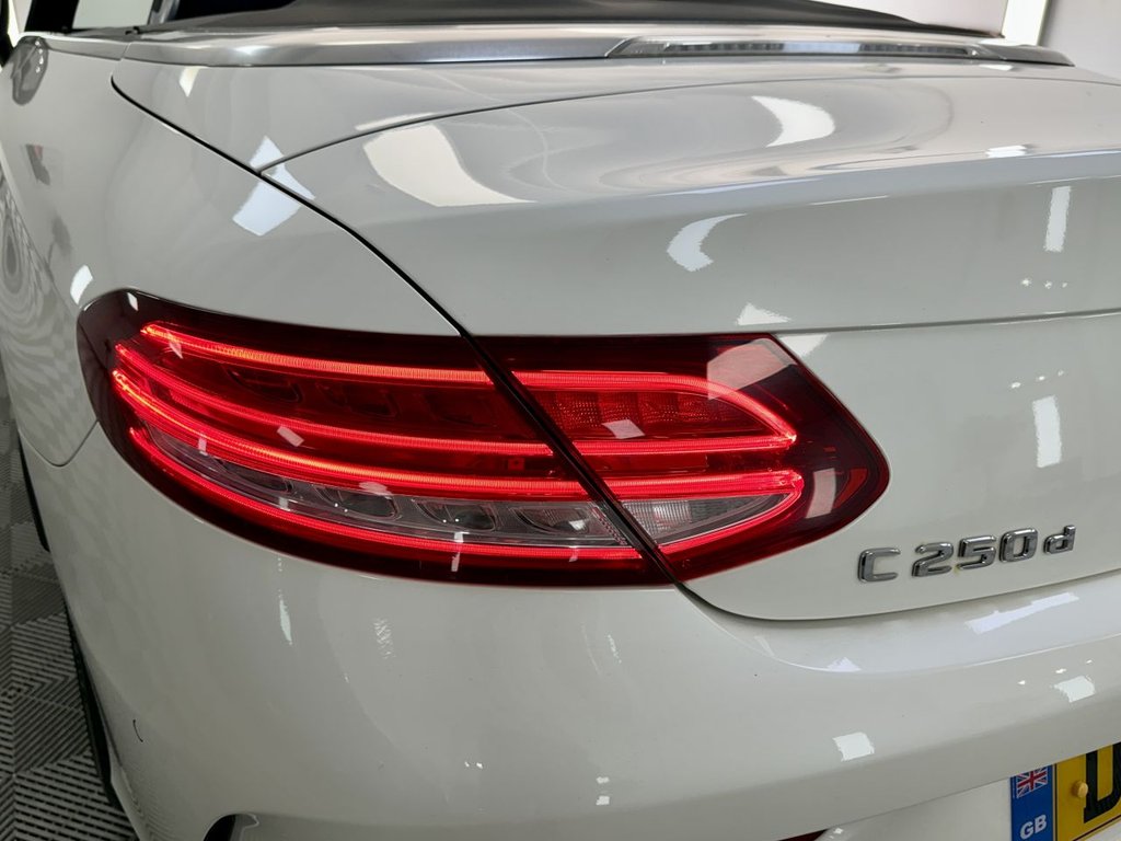 USED 2017 17 MERCEDES-BENZ C CLASS 2.1 C250d AMG Line (Premium Plus) Cabriolet 2dr Diesel G-Tronic+ Euro 6 (s/s) (204 ps) 