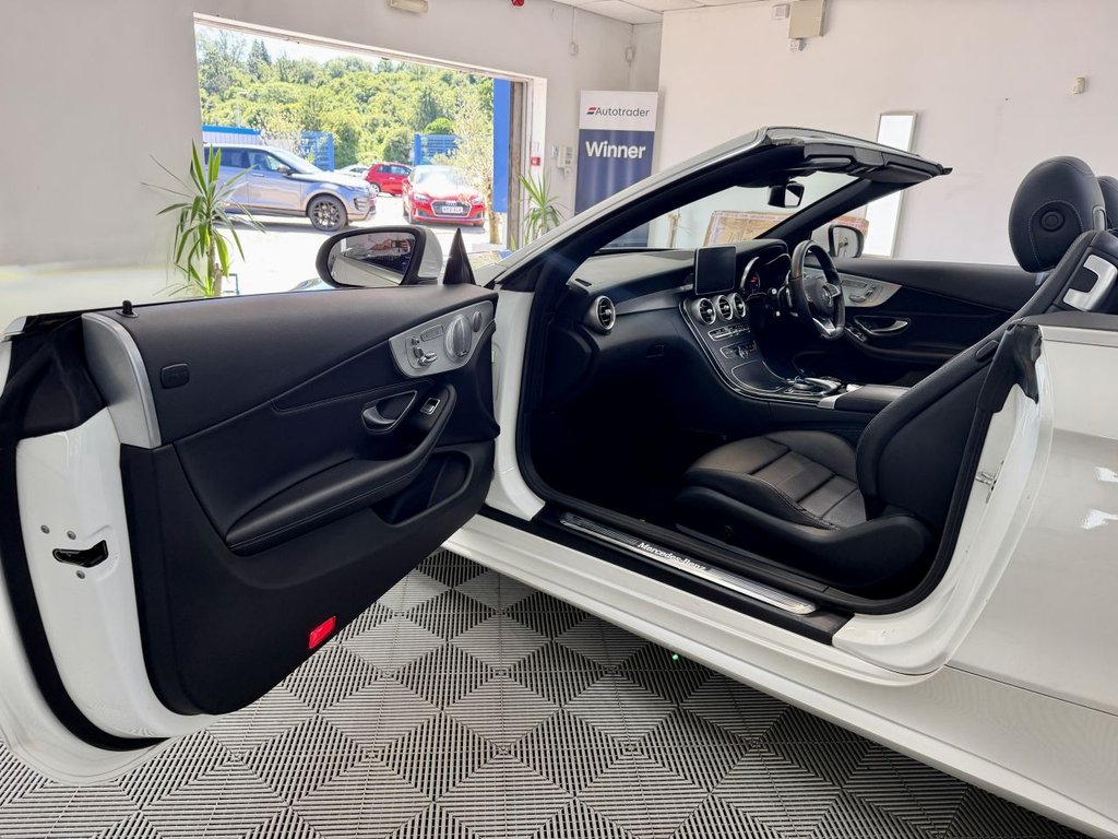USED 2017 17 MERCEDES-BENZ C CLASS 2.1 C250d AMG Line (Premium Plus) Cabriolet 2dr Diesel G-Tronic+ Euro 6 (s/s) (204 ps) 