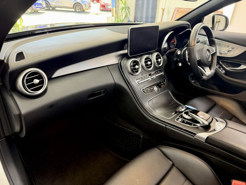 USED 2017 17 MERCEDES-BENZ C CLASS 2.1 C250d AMG Line (Premium Plus) Cabriolet 2dr Diesel G-Tronic+ Euro 6 (s/s) (204 ps) 