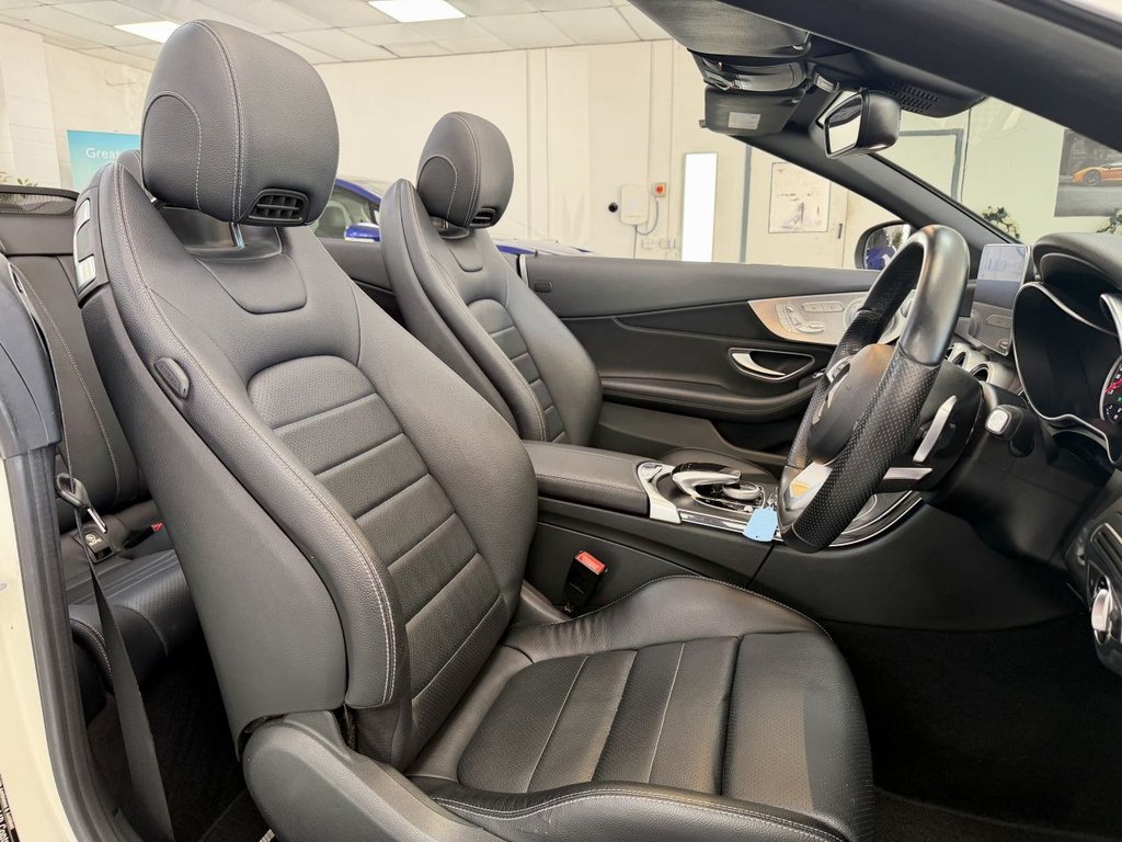 USED 2017 17 MERCEDES-BENZ C CLASS 2.1 C250d AMG Line (Premium Plus) Cabriolet 2dr Diesel G-Tronic+ Euro 6 (s/s) (204 ps) 