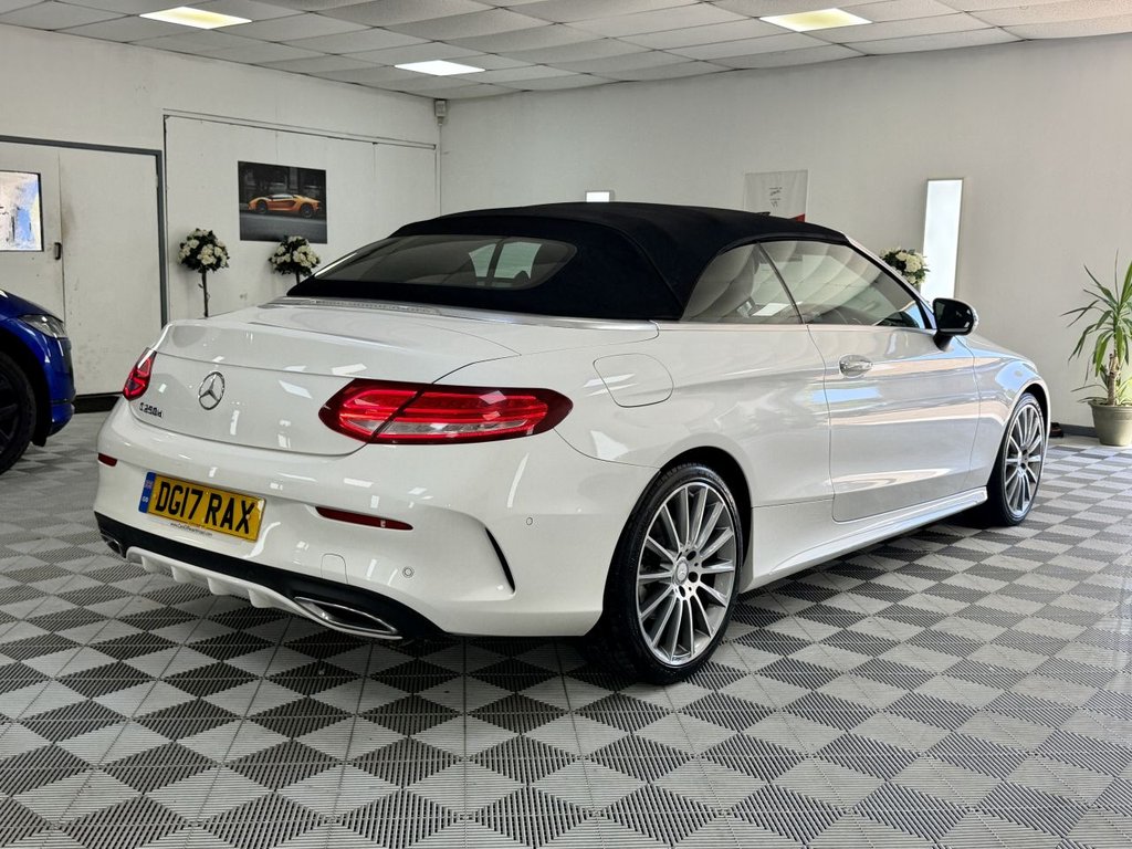 USED 2017 17 MERCEDES-BENZ C CLASS 2.1 C250d AMG Line (Premium Plus) Cabriolet 2dr Diesel G-Tronic+ Euro 6 (s/s) (204 ps) 