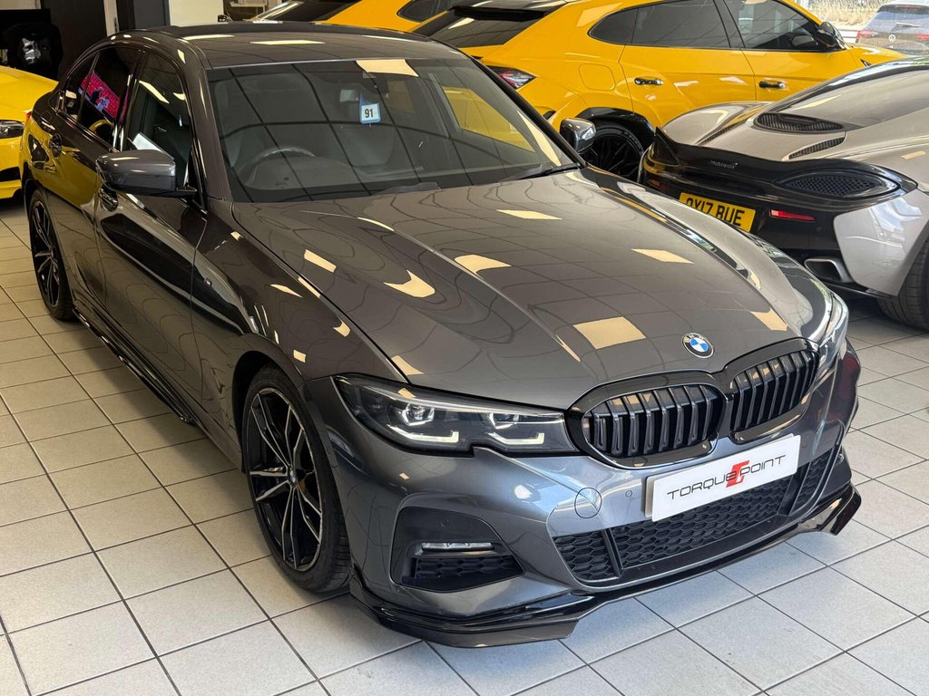 USED 2021 21 BMW 3 SERIES 2.0 330i M Sport Auto 4dr FSH + M SPORT PRO + 2 KEYS