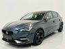 USED 2020 20 SEAT LEON 1.5 TSI EVO FR Hatchback 5dr Petrol Manual Euro 6 (s/s) (130 ps) Metallic Grey | Black FR Interior | Apple CarPlay | Bluetooth Media | Service History | ULEZ OK