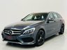 USED 2014 64 MERCEDES-BENZ C CLASS 2.1 C220 BlueTEC AMG Line Estate 5dr Diesel G-Tronic+ Euro 6 (s/s) (170 ps) Tenorite Grey | Black Leather | Reverse Camera | Heated Seats | Bluetooth Media | ULEZ OK
