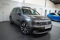 USED 2019 68 VOLKSWAGEN TIGUAN 2.0 TDI R-Line SUV 5dr Diesel DSG 4Motion Euro 6 (s/s) (190 ps) +PAN ROOF+R/CAM+LEATHER+
