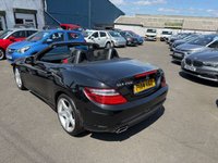 USED 2014 14 MERCEDES-BENZ SLK 2.1 SLK250 CDI AMG Sport Convertible 2dr Diesel G-Tronic+ Euro 5 (s/s) (204 ps) 12 SERVICES-LEATHER-SAT NAV-AUTOMATIC-1 FORMER KEEPER-B/TOOTH