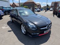 USED 2014 14 MERCEDES-BENZ SLK 2.1 SLK250 CDI AMG Sport Convertible 2dr Diesel G-Tronic+ Euro 5 (s/s) (204 ps) 12 SERVICES-LEATHER-SAT NAV-AUTOMATIC-1 FORMER KEEPER-B/TOOTH