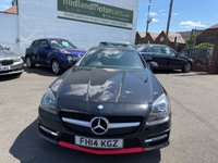 USED 2014 14 MERCEDES-BENZ SLK 2.1 SLK250 CDI AMG Sport Convertible 2dr Diesel G-Tronic+ Euro 5 (s/s) (204 ps) 12 SERVICES-LEATHER-SAT NAV-AUTOMATIC-1 FORMER KEEPER-B/TOOTH