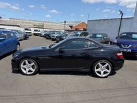 USED 2014 14 MERCEDES-BENZ SLK 2.1 SLK250 CDI AMG Sport Convertible 2dr Diesel G-Tronic+ Euro 5 (s/s) (204 ps) 12 SERVICES-LEATHER-SAT NAV-AUTOMATIC-1 FORMER KEEPER-B/TOOTH