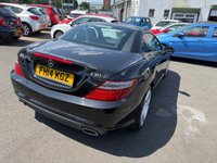 USED 2014 14 MERCEDES-BENZ SLK 2.1 SLK250 CDI AMG Sport Convertible 2dr Diesel G-Tronic+ Euro 5 (s/s) (204 ps) 12 SERVICES-LEATHER-SAT NAV-AUTOMATIC-1 FORMER KEEPER-B/TOOTH