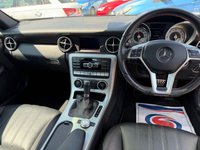 USED 2014 14 MERCEDES-BENZ SLK 2.1 SLK250 CDI AMG Sport Convertible 2dr Diesel G-Tronic+ Euro 5 (s/s) (204 ps) 12 SERVICES-LEATHER-SAT NAV-AUTOMATIC-1 FORMER KEEPER-B/TOOTH