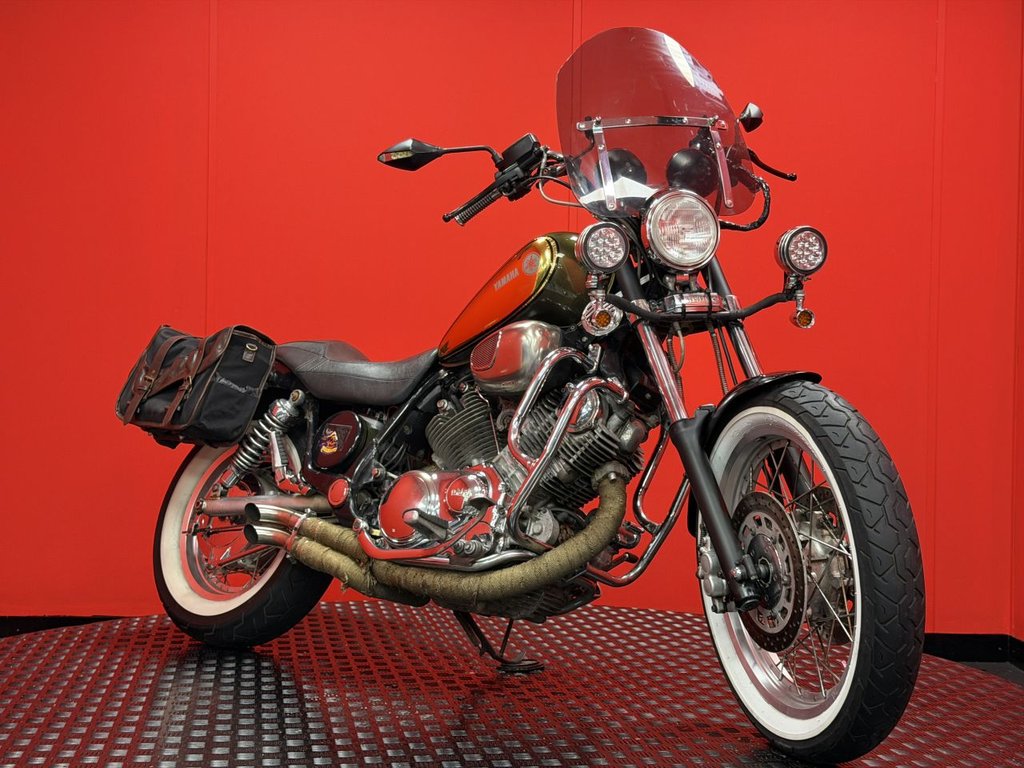 USED YAMAHA XV750 VIRAGO NICE EXTRAS