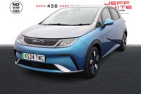 USED 2024 24 BYD DOLPHIN 60.48kWh Design 5dr Auto (PAN ROOF, FULL LEATHER) 