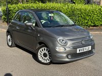 USED 2018 18 FIAT 500 1.2 Lounge Hatchback 3dr Petrol Manual Euro 6 (s/s) (69 bhp) ULEZ+SH+PANROOF+LOW MILES