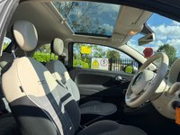 USED 2018 18 FIAT 500 1.2 Lounge Hatchback 3dr Petrol Manual Euro 6 (s/s) (69 bhp) ULEZ+SH+PANROOF+LOW MILES