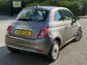 USED 2018 18 FIAT 500 1.2 Lounge Hatchback 3dr Petrol Manual Euro 6 (s/s) (69 bhp) ULEZ+SH+PANROOF+LOW MILES